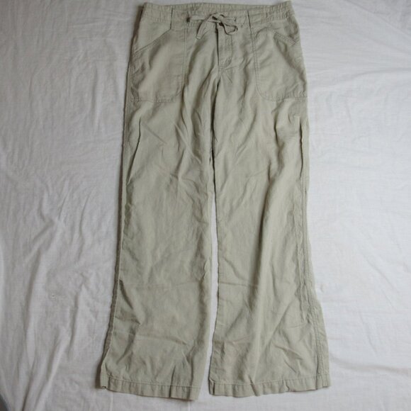 Patagonia Beige Island Hemp Pants 30" Women's 12 - Picture 6 of 8
